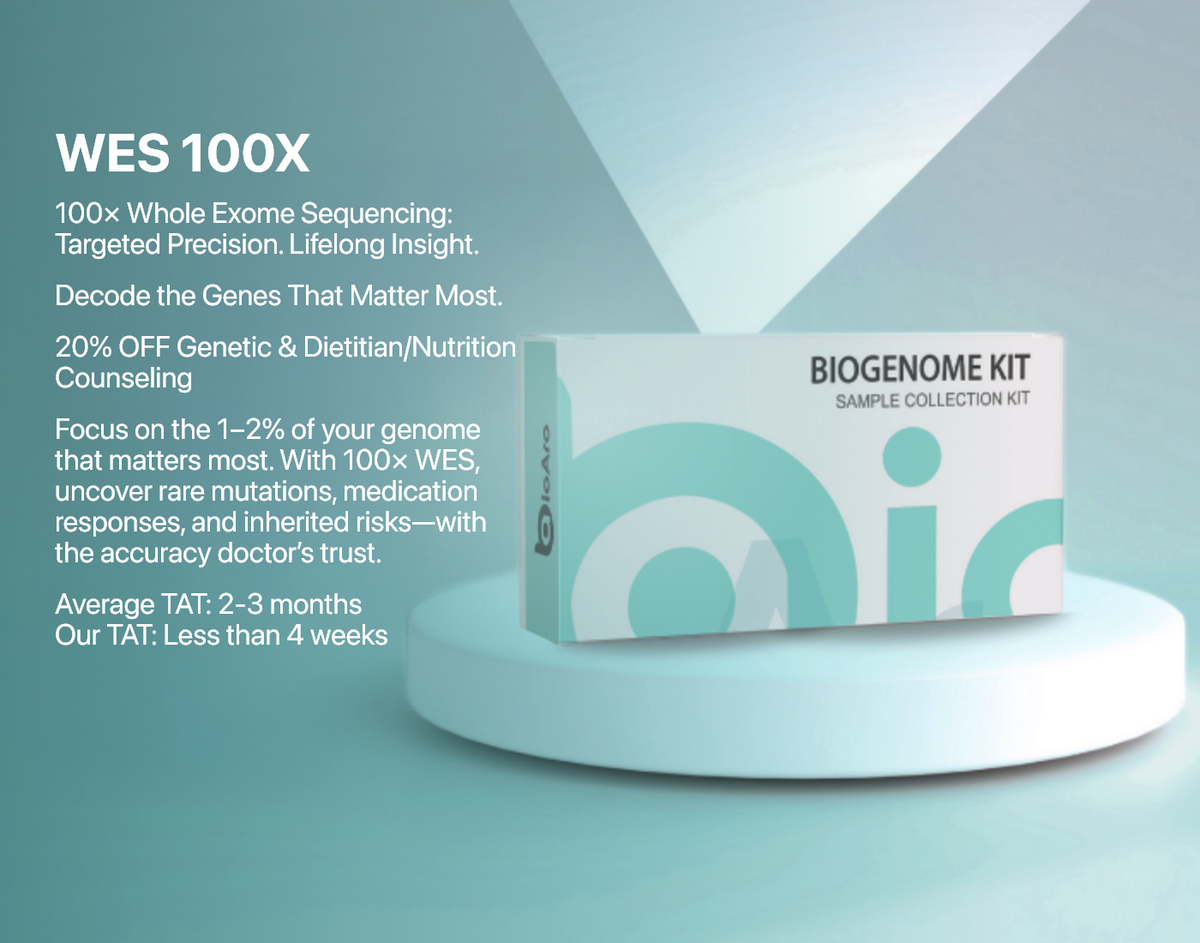 100X Whole Exome Sequencing